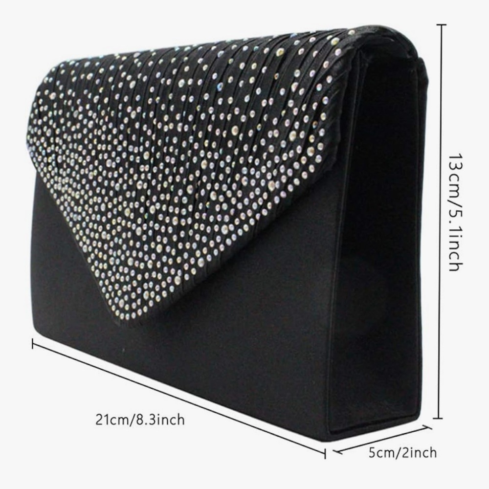 🆕 Ladies Evening Handbags Bridal Wedding Bag Handbag - Picture 2 of 7